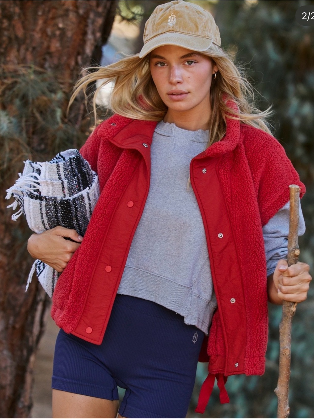 FP Movement Scout It Out Fleece Vest
Free People size XL